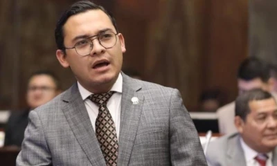 El asambleísta Kevin Gallardo destacó la necesita de una ley de repetición / Foto: cortesía Asamblea Nacional