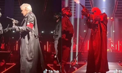 El cofundador de Pink Floyd es acusado de incitar al odio; salió con vestimenta de estilo nazi./ Foto: cortesía