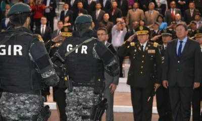 Durante esta intervención, falleció el sargento del Grupo de Intervención y Rescate (GIR) / Foto: cortesía Ministerio de Gobierno