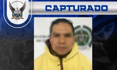 Sobre este hombre pesaba una solicitud internacional roja de localización y arresto emitida por la Interpol / Foto: cortesía Policía Nacional