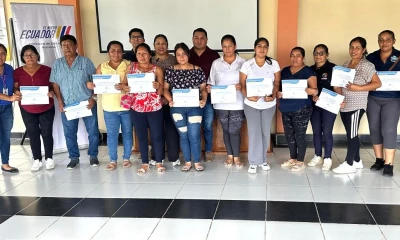 La actividad reunió a personal de los cantones Pastaza, Mera, Santa Clara y Arajuno / Foto: cortesía Ministerio de Desarrollo Humano