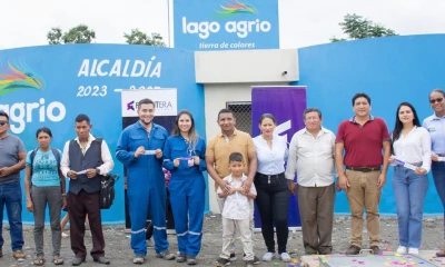 El proyecto de agua potable tiene una inversión cercana a los $400 mil / Foto: cortesía Municipio de Lago Agrio 