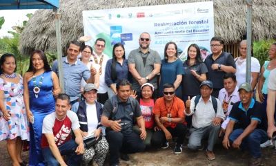 4 mil hectáreas de bosques se han restaurado en Sucumbíos y Orellana / foto cortesía MAATE