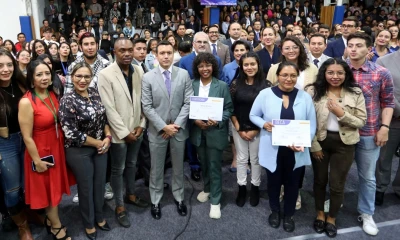 El evento estableció un punto de acercamiento entre jóvenes y la empresa privada / Foto: cortsía Presidencia 
