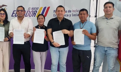 Estos acuerdos permitirán brindar atención a 580 personas./ Foto: cortesía MIES