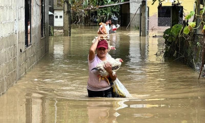 Esas lluvias provocaron el desbordamiento de los río Zamora, Nangaritza y Yacuambí, que afectaron a las poblaciones aledañas/ Foto: cortesía EFE
