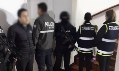 Los ocho detenidos pasaron el domingo a prisión preventiva por orden judicial / Foto: Fiscalía