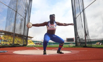 Quiñónez logró su clasificación en impulso de bala / Foto: cortesía Comité Olímpico Ecuatoriano 