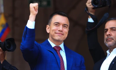 El próximo 1 de diciembre es la fecha tentativa de la investidura de Noboa, quien gobernará hasta el 24 de mayo de 2025/ Foto: cortesía EFE