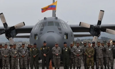 El avión estará en la Base Aérea Cotopaxi en Latacunga / Foto: cortesía FAE