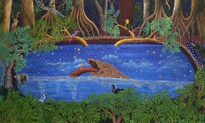 La obra más antigua de la exposición es un óleo de 1919 / Foto: cortesía Museo Lázaro Gardiano de Madrid