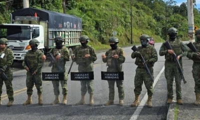 El desplazamiento del convoy se dio el mismo día en que otro convoy con productos fue emboscado / Foto: cortesía Ministerio de Defensa