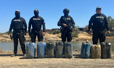 El hallazgo se produjo cuando los soldados del Batallón de Selva 62 Zamora realizaban una operación en el sector de Chinapintza/ Foto: cortesía