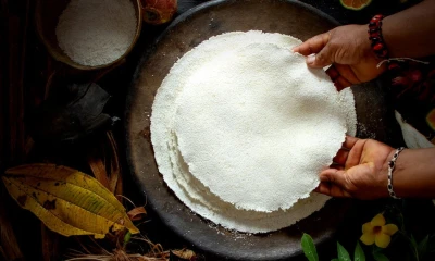 La preparación es con yuca cruda rallada y jugo de ucuisi / Foto: cortesía
