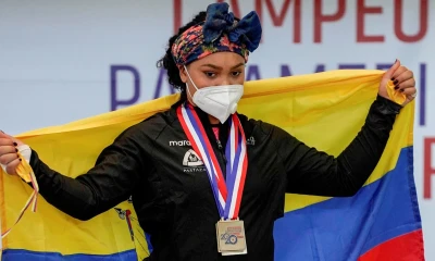 Neisi Dajomes, una de las grandes esperanzas de Ecuador en Tokio / Foto: EFE