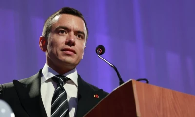Noboa sostuvo que Ecuador no puede aceptar que las sedes diplomáticas sean utilizadas para proteger a personas procesadas por la justicia ecuatoriana / Foto: cortesía Presidencia