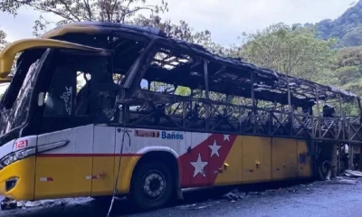 El siniestro se registró en la vía Baeza–Cosanga / Foto: cortesía El Diario