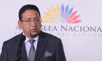 Un total de 96 legisladores votaron por Saquicela, quien venía desempeñando el cargo desde hace alrededor de un año tras la destitución de Guadalupe Llori / Foto: cortesía Asamblea Nacional