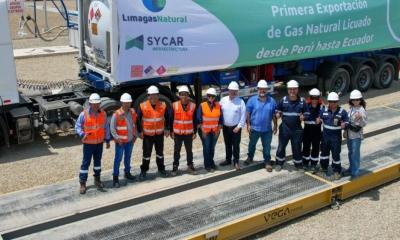 La empresa Sycar Infraestructura traerá el GNL desde Perú / Foto: cortesía Ministerio de Energía y Minas