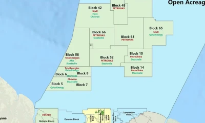El proyecto busca confirmar la presencia de hidrocarburos en la cuenca Surinam-Guyana. / Foto: Oil and Gas Journal
