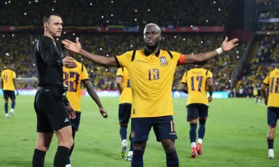 Enner Valencia anotó el gol del triunfo frente a Argentina / Foto: EFE