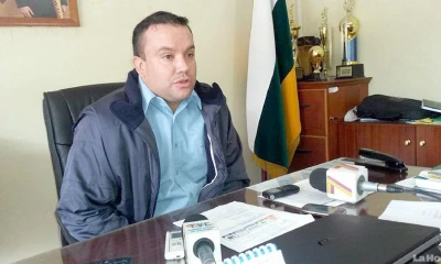 FUNCIONARIO. Cristian Carrillo, director provincial del MTOP. 