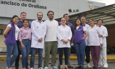 El recorrido por los centros salud de Orellana se realizó el 27 y 28 de marzo / Foto: cortesía Ministerio de Salud