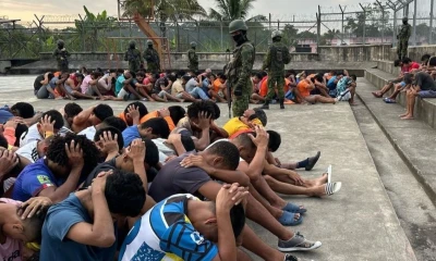 Los militares buscaron armas, municiones y explosivos dentro de los pabellones / Foto: cortesía Fuerzas Armadas