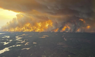 Manitoba tiene activos 27 incendios forestales / Foto: EFE