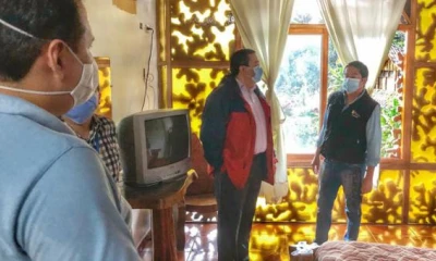 Una hostería se habilitó en Pastaza, como un Centro de Atención Temporal para acoger a pacientes con covid-19. Foto: Twitter Municipio de Pastaza / El Comercio