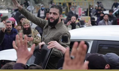 El líder insurgente, Ahmed al Charaa, llamó a la población a salir a las calles este viernes para mostrar su "alegría" por la "victoria" / Foto: EFE