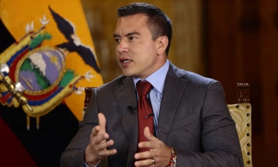 El presidente Daniel Noboa estará fuera de Ecuador hasta el 9 de mayo / Foto: cortesía Presidencia 