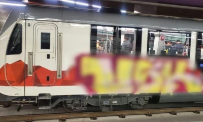 El acto vandálico ocurrió anoche, a las 20:43 / Foto: cortesía Municipio de Quito