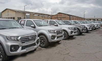 210 camionetas de Petroecuador, que estaban inutilizadas, recién serán matriculadas / Foto: cortesía Petroecuador