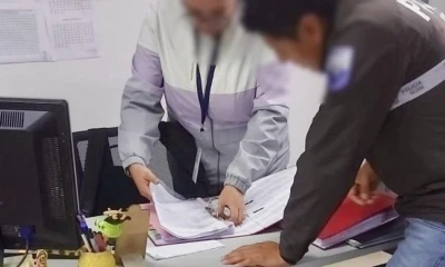 El allanamiento se produjo en la oficina matriz del Cpccs en Quito / Foto: cortesía Fiscalía General