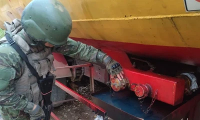 Las Fuerzas Armadas decomisaron más de un millón de galones en lo que va de 2025 / Foto: cortesía Ejército 