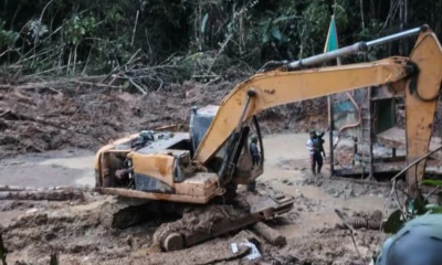 El operativo militar se realizó en Zamora Chinchipe y permitió desmantelar campamentos clandestinos vinculados a actividades extractivas ilegales./ Foto: archivo