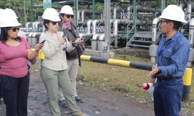 Ramón Correa, gerente general, brindó información sobre el bloque/ Foto: cortesía Petroecuador