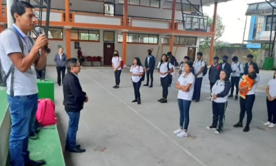 Estudiantes de Puyo podrán participar en el voluntariado ‘Vivo Joven’ / Foto:  Cortesía MIES