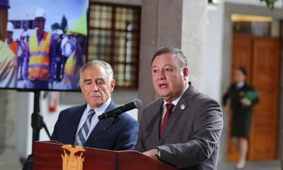 Paco Moncayo aceptó que alcanzar la paz y tranquilidad ciudadana es una "tarea tan ardua que no se puede conseguir de la noche a la mañana" / Foto: cortesía Ministerio del Interior