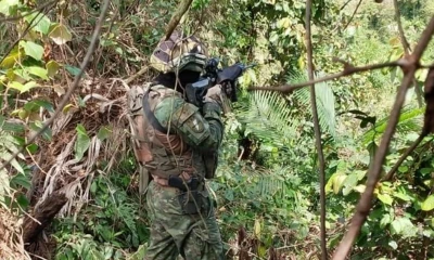 El operativo se llevó a cabo en el sector de Puerto Rodríguez./ Foto: cortesía Ejército