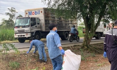 El producto plástico recolectado fue donado a la Asociación de recicladores/ Foto: cortesía CELEC