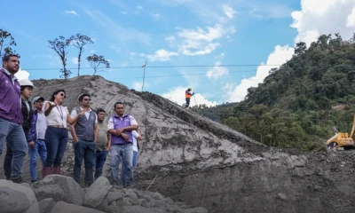 La variante provisional se realiza en el tramo El Chaco, límite de Napo y Sucumbíos / Foto: cortesía MIT