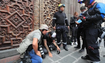 Foto Archivo: Fotógrafos y periodistas fueron agredidos por la Policía. - Foto: EFE