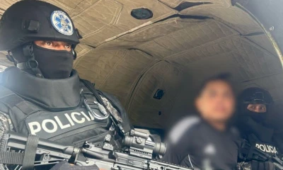 Jhojader V. ('Chamo') fue detenido este jueves / Foto: cortesía Policía Nacional