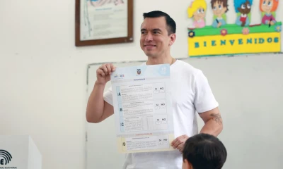 Noboa llegó al poder en 2023 para completar el período de Guillermo Lasso (2021-2025) y este año logró la reelección hasta 2029/ Foto: cortesía EFE