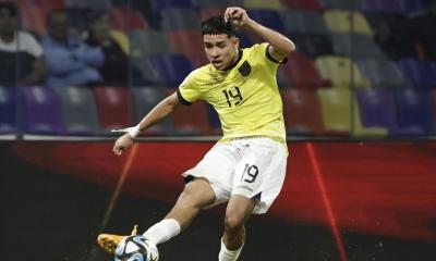 El mediocampista ecuatoriano sufrió una lesión en el hombro con River Plate y es duda para los próximos compromisos de la selección de Ecuador antes del Mundial./ Foto: cortesía