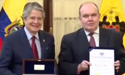 "Es un honor recibir la llave de la Ciudad de los Reyes, de gente trabajadora, y amable, y me honra profundamente unirme al grupo de quienes han recibido esta distinción"/ Foto: cortesía