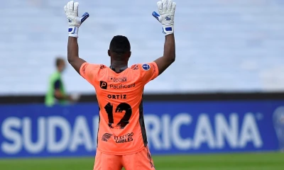 Emelec igualó gracias a las atajadas de Pedro Ortiz / Foto: EFE