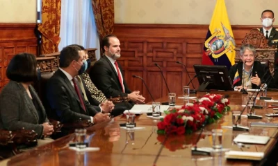 Lasso aborda con el FMI y el BID cómo potenciar su relación/ Foto: EFE